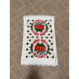 Vintage cannon small Christmas towel